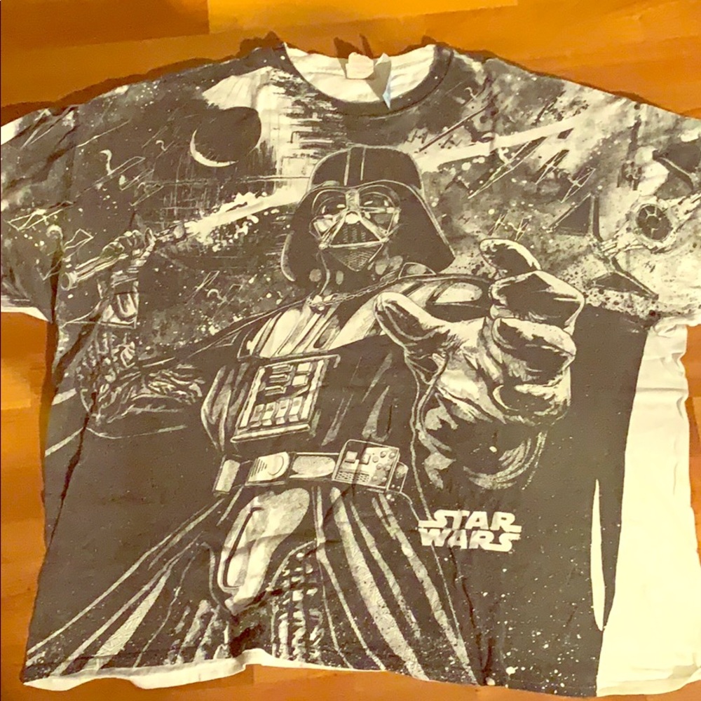 Earth Vader Star Wars Tee Death Star 3XL